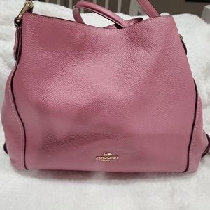 Soft & pretty rose Coach purse-Message First!